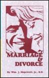 MARRIAGE AND DIVORCE